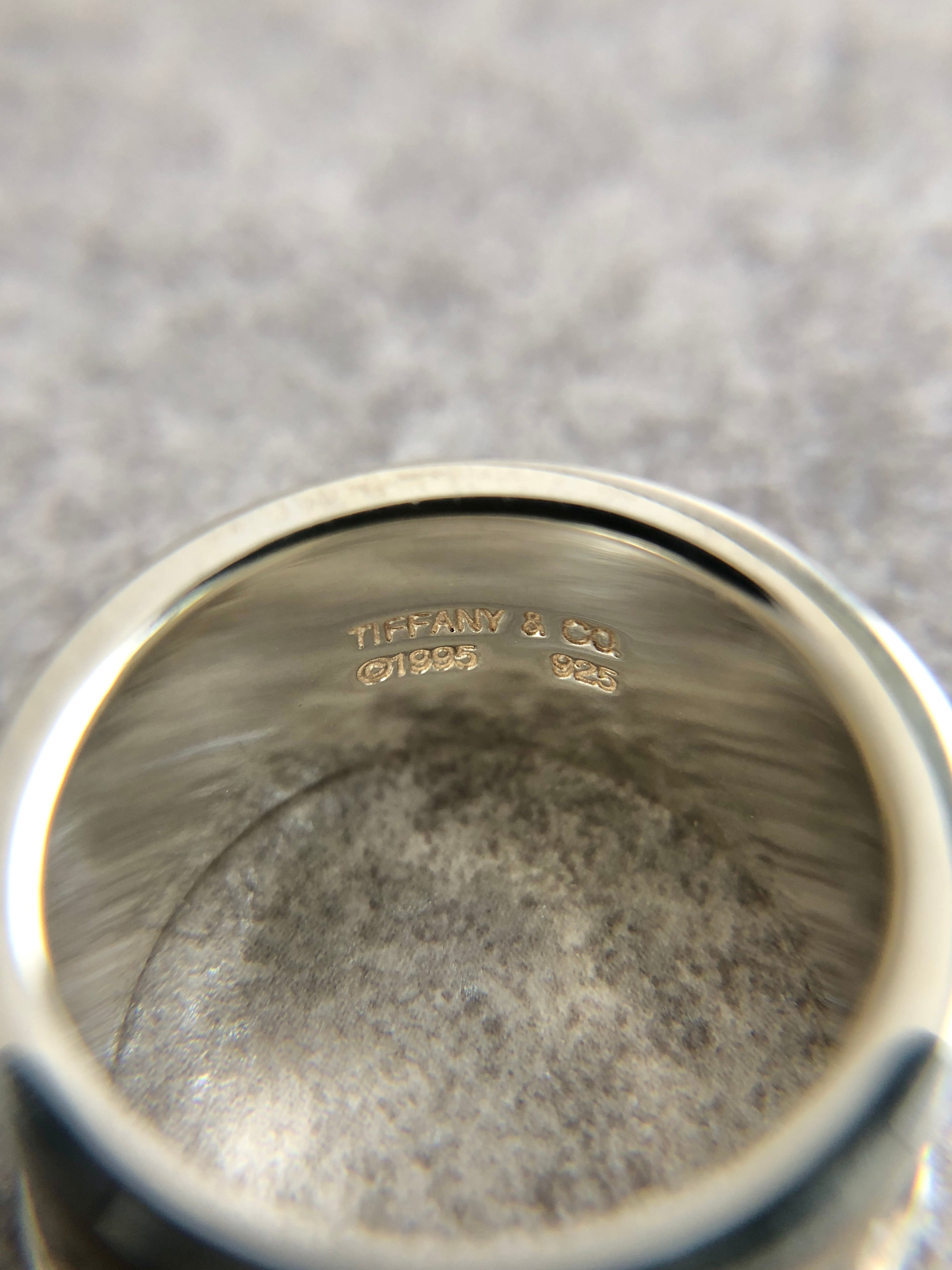 Tiffany & Co. ティファニー 指輪 18号 シルバー アトラス 925 リング