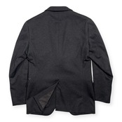 ORIHICA オリヒカ SMART JERSEY ツイード セットアップ 2B スーツ テーラード 裾ダブル スラックス S/W73 /ダークグレー