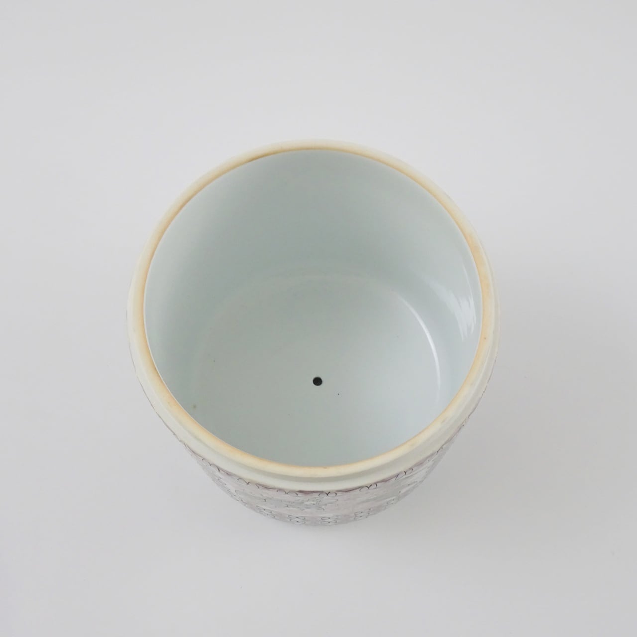 波佐見焼 龍志窯 染錦花もよう 骨壺（木箱入） | 有田焼 かどすみ商店