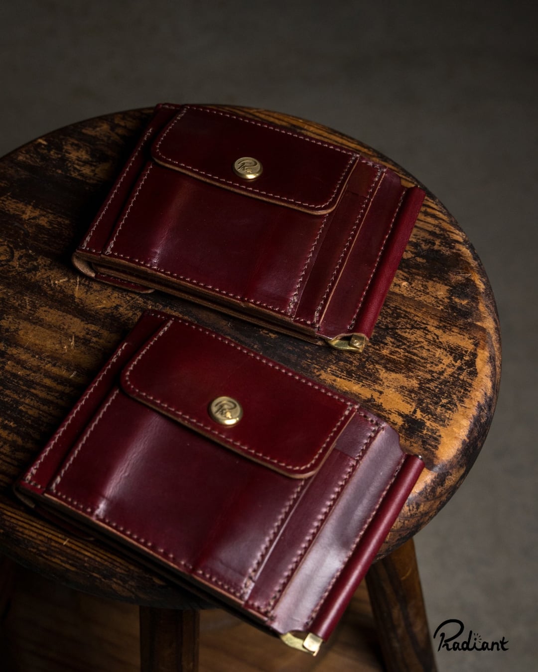 money clip / RW-09 クロムエクセル バーガンディ 【数量限定