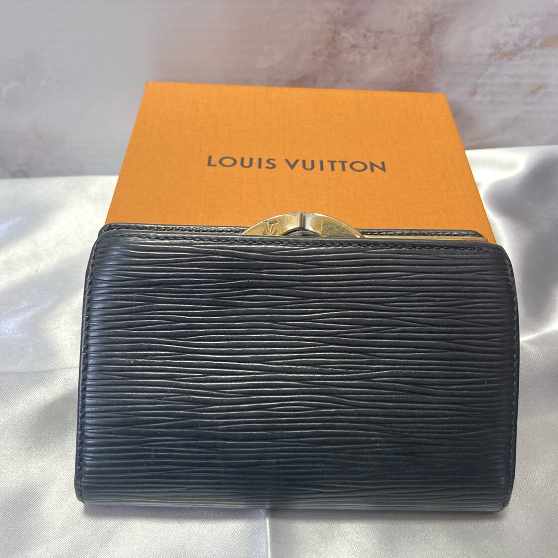 LOUIS VUITTON】ルイヴィトン エピ ポルト・モネ・ヴィエノワ 2つ折り 