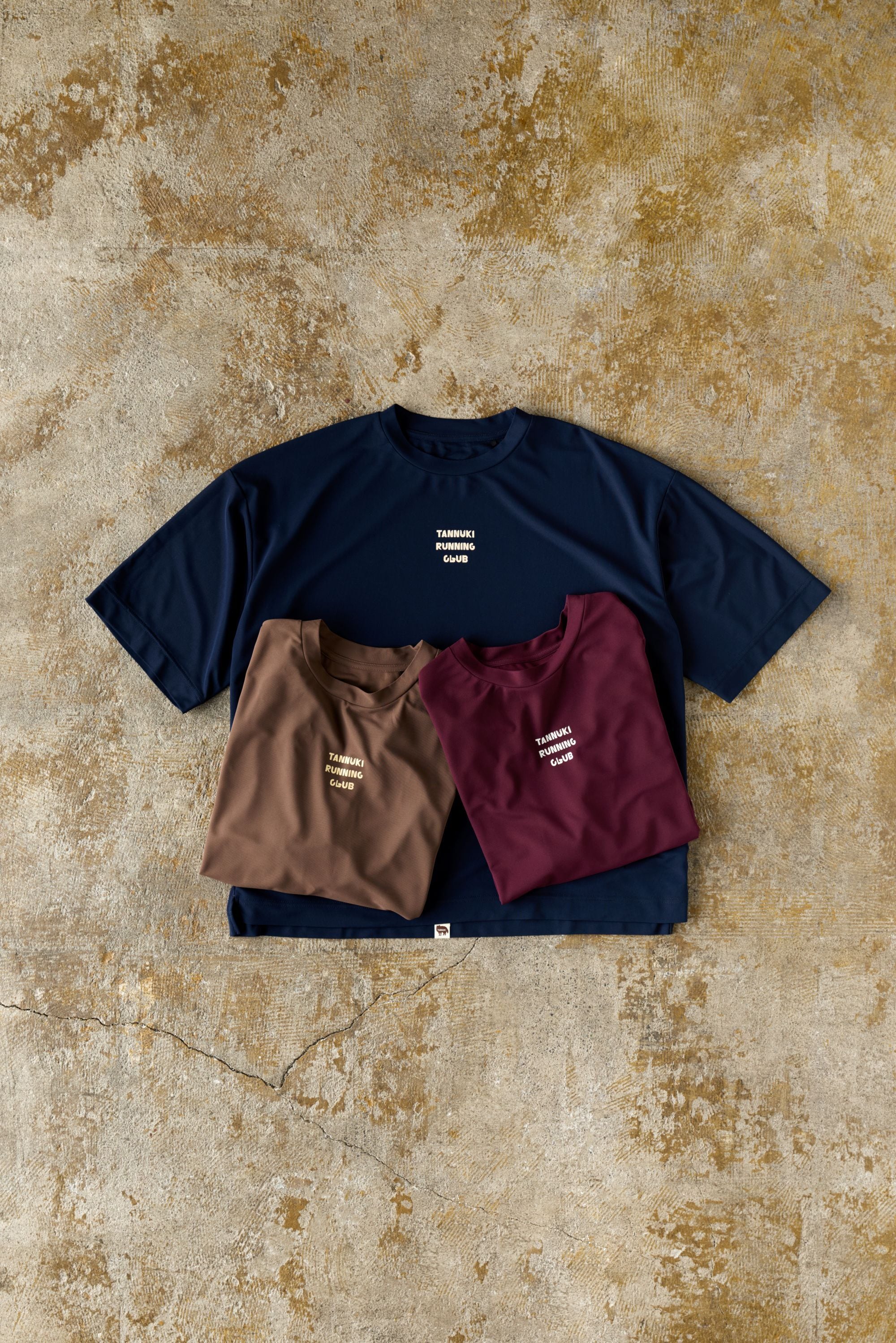 Micro Pique BigT : Color Burgundy | TANNUKI Running Wear Shop
