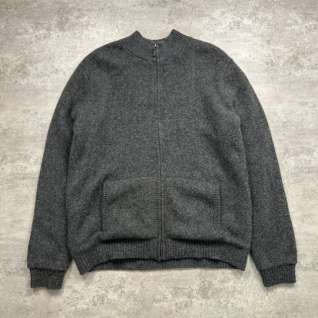 L.L.BEAN DRIVER'S WOOL KNIT SWEATER SIZE L (USED)