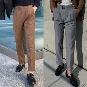 【新作】ハイウエストスラックス