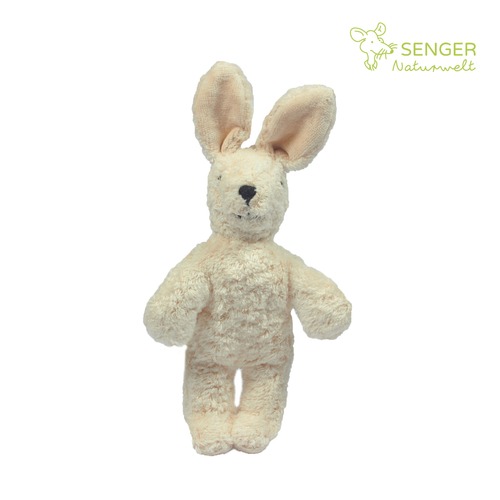 Animal Baby Rabbit WHITE  / Senger Naturwelt  [オーガニック ぬいぐるみ うさぎ ラビット 出産祝い おしゃれ ギフト ファーストトイ]