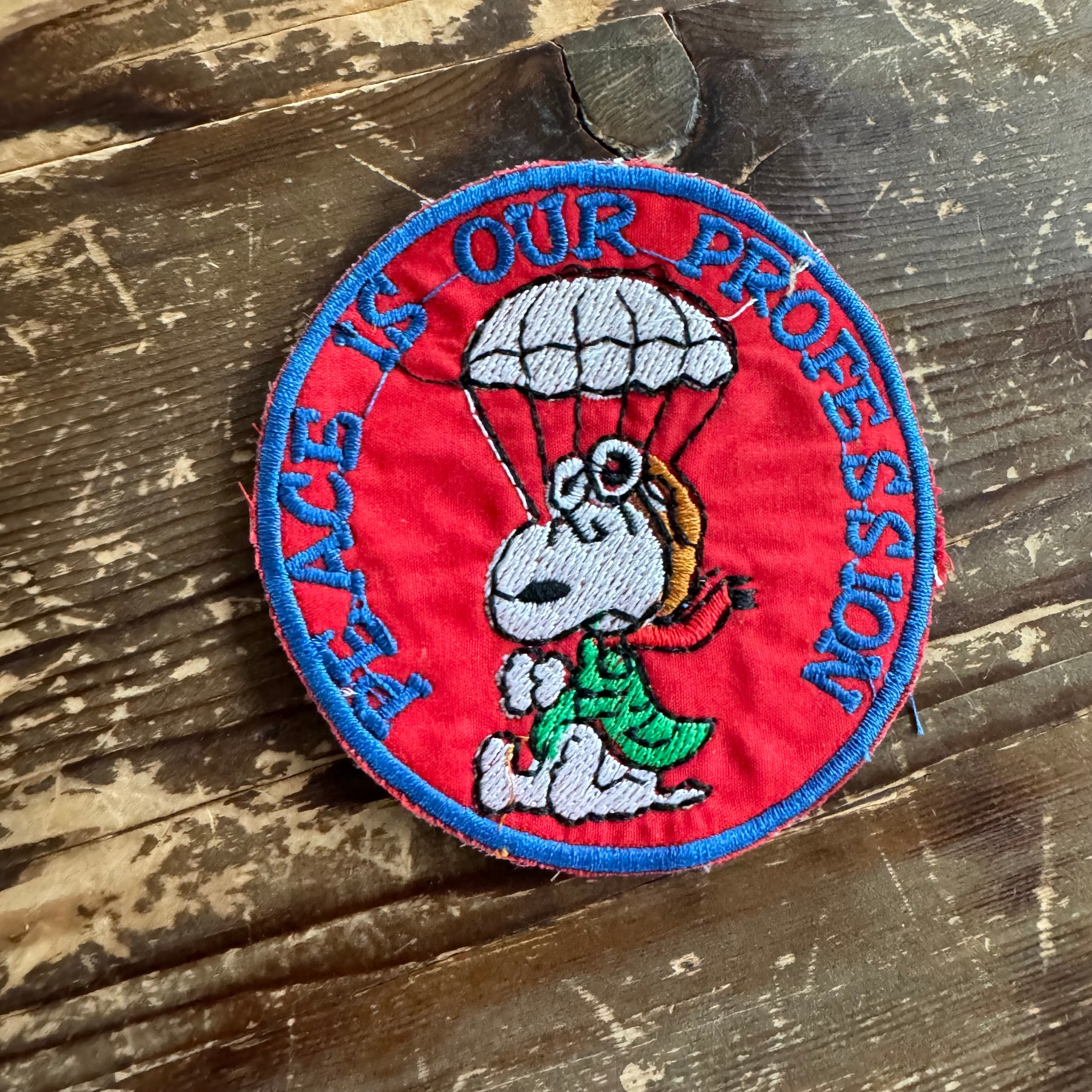 Vietnam Era Vintage Snoopy USAF Patch/9 | Rei-mart
