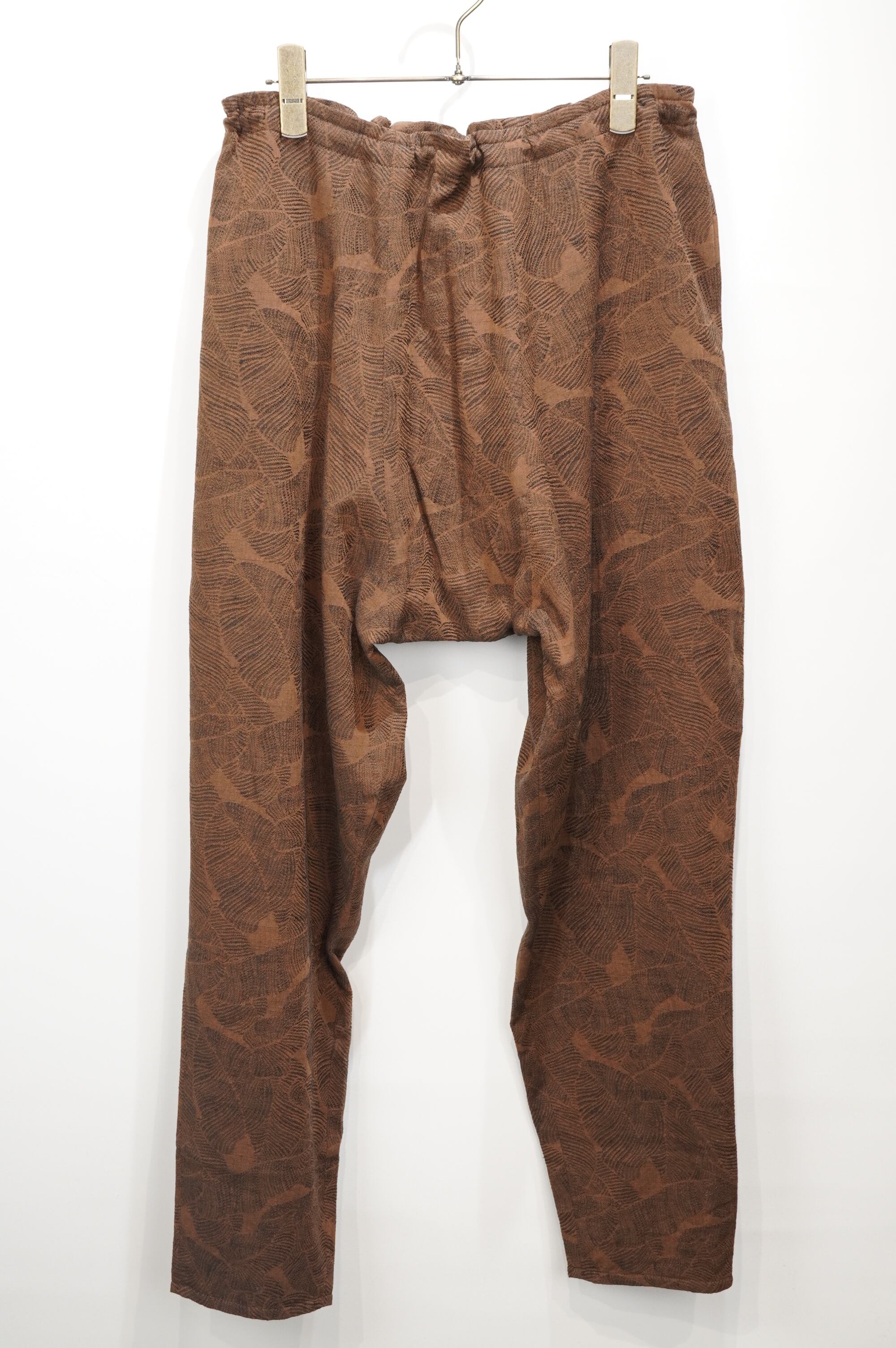 NOBNAGA Paris / Tapered Saarouel Pants