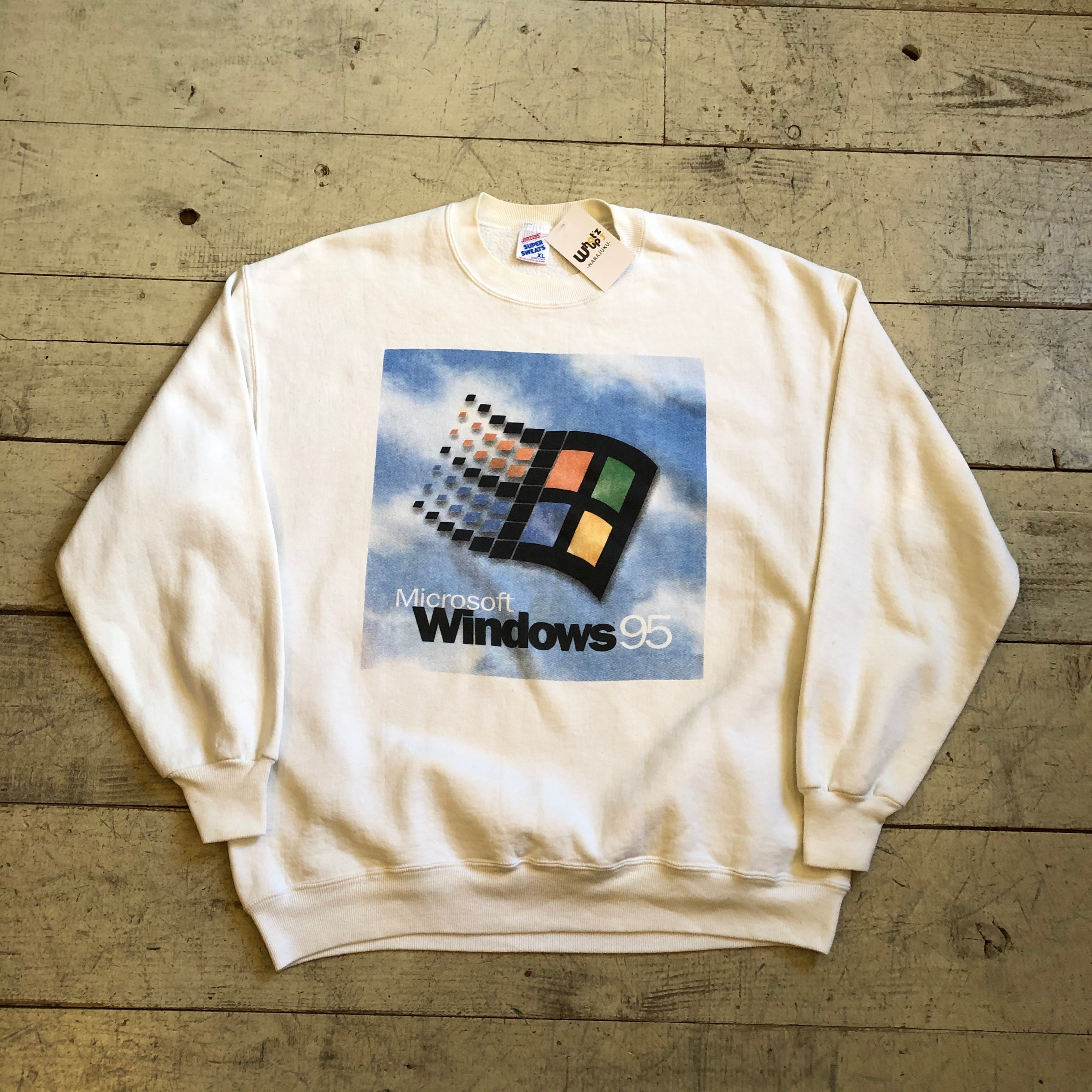 90s Windows ウィンドウズ　企業スウェット