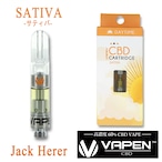 【高濃度】VAPEN - Jack Herer (Sativa) CBD Cartridge