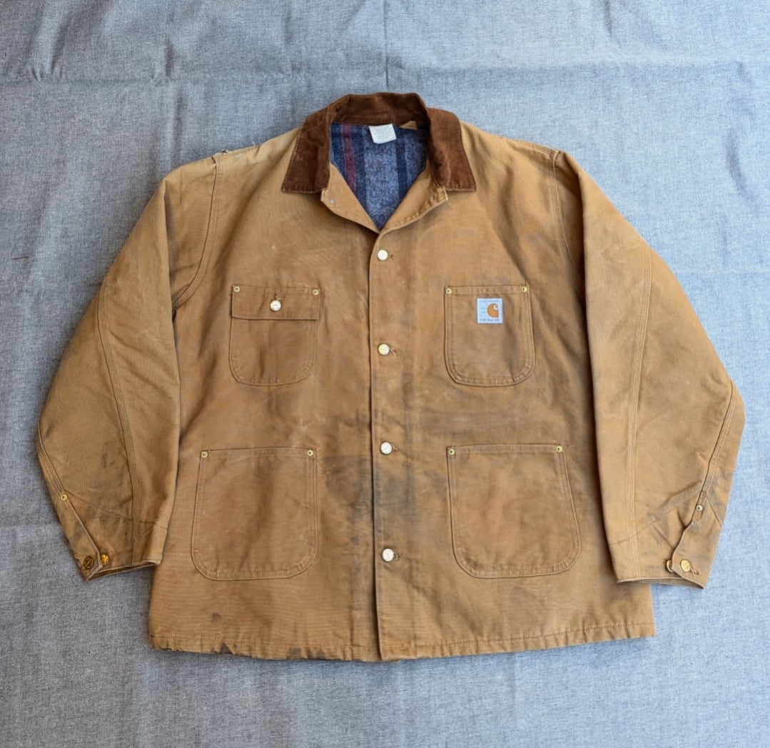 80s Carhartt カーハート100周年 ミシガンチョアコート 【公式通販】