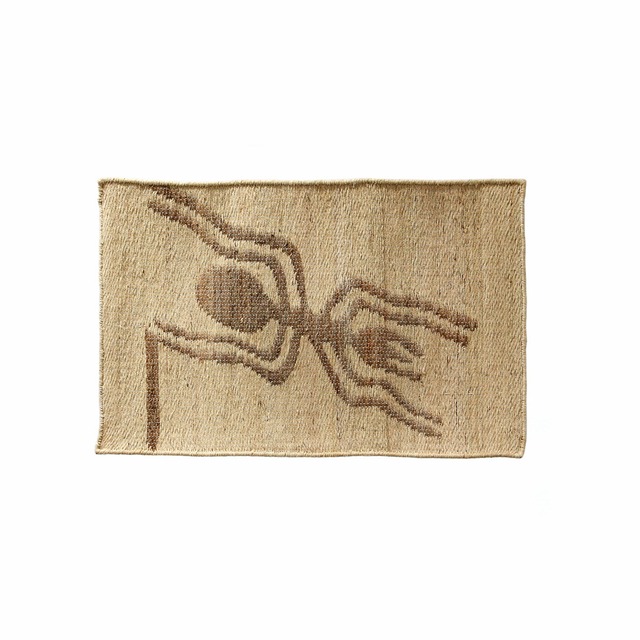 Nazca Jute Rug "Spider"