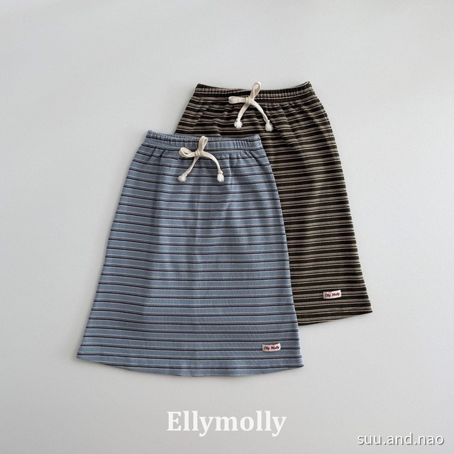 取寄:ELLYMOLLY シャドウロングスカート/Jr※送料無料