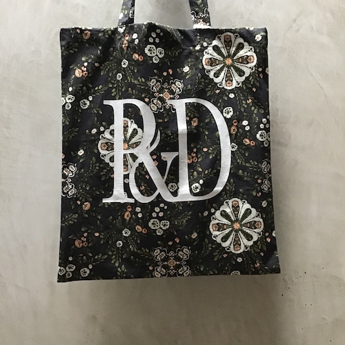 R&D.M.Co-/OLDMAN'S TAILOR  オールドマンズテーラー　KALEIDOSCOPE FLOWER TOTE BAG/カレイドスコープフラワートートバック　#6397