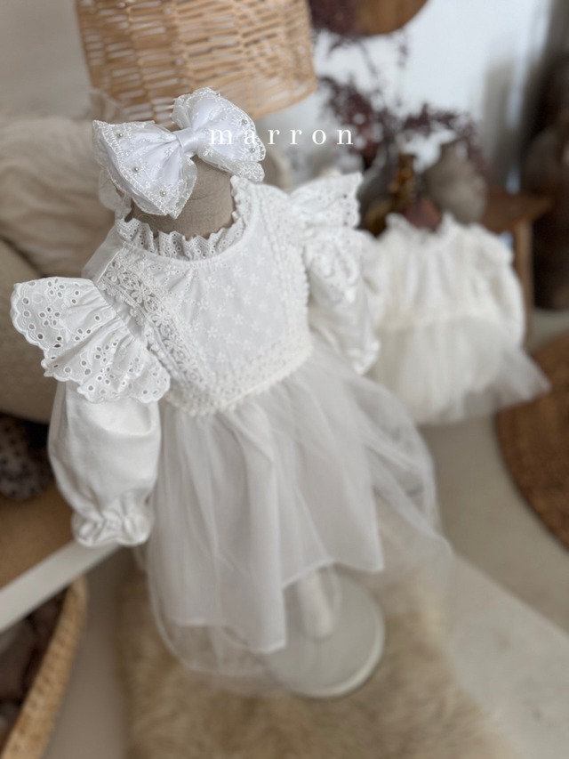 ※お洋服と同梱限定※【即納】<marron> Angel pearl head band