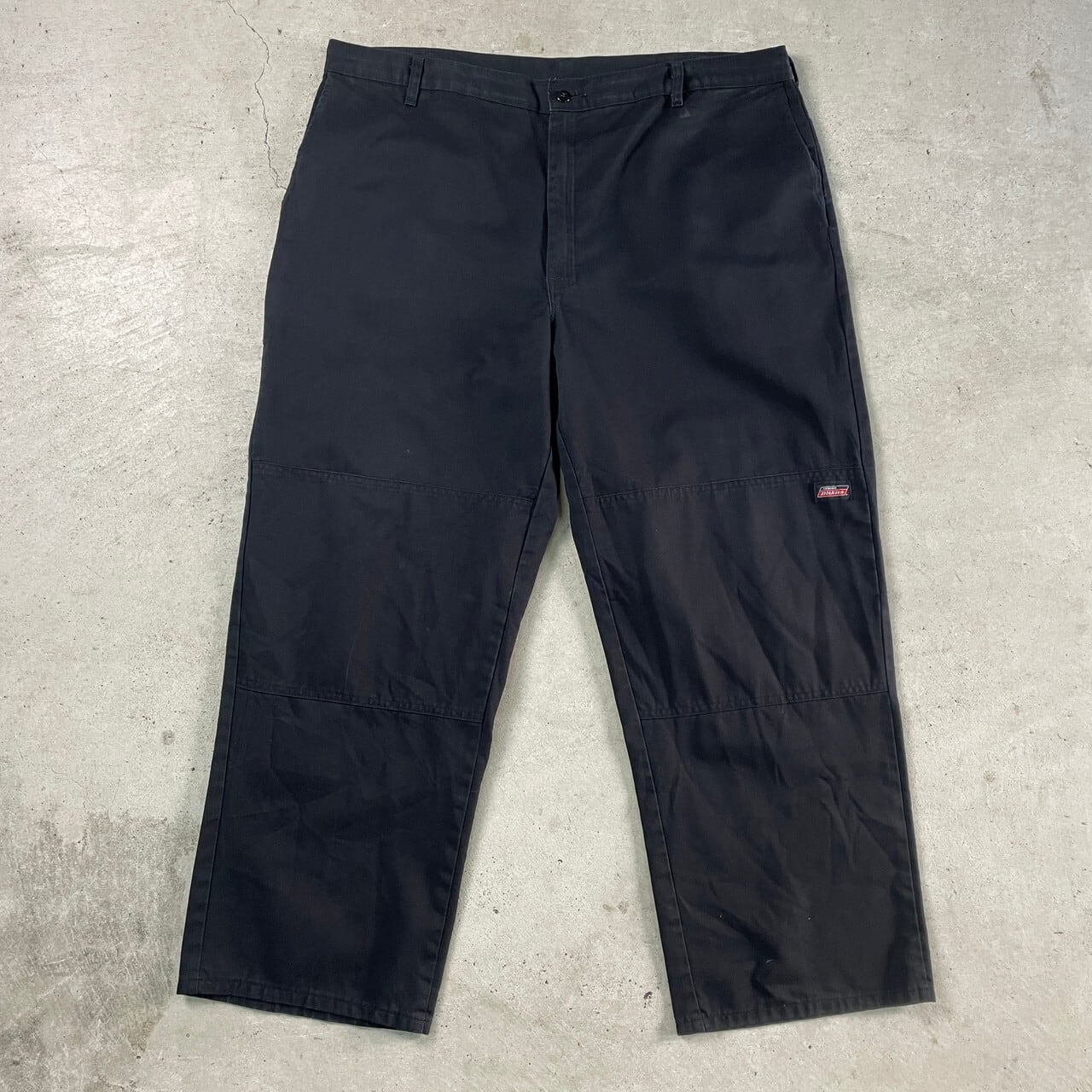 Dickies ディッキーズ ダブルニー ワイド ワークパンツ メンズW42 古着