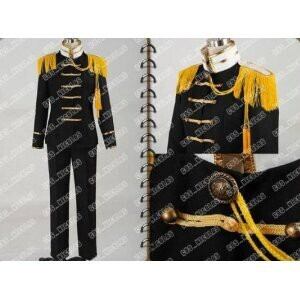 K1908 ヘタリア 日本 黒軍服 3巻欧州車事情 風 コスプレ衣装 cosplay