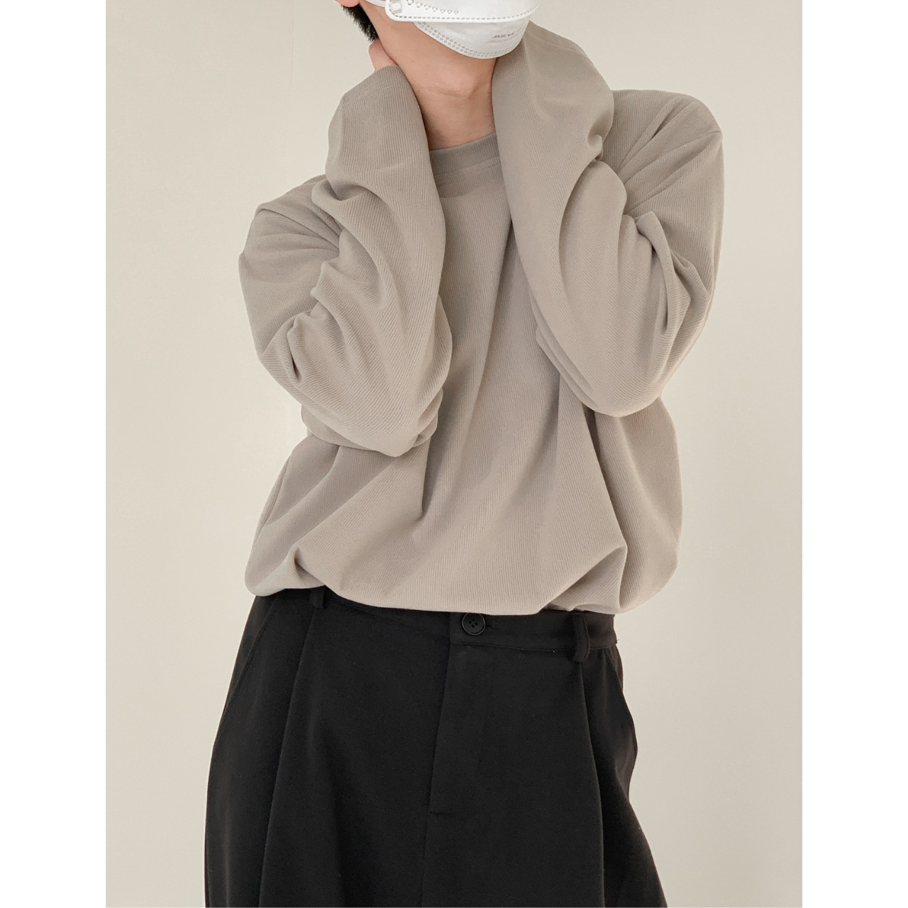 クルーネック ロングスリーブトップス　TB1853・画像4