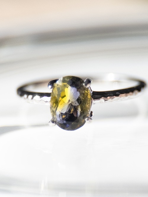 glass jewelry ring　#57【規格外品】