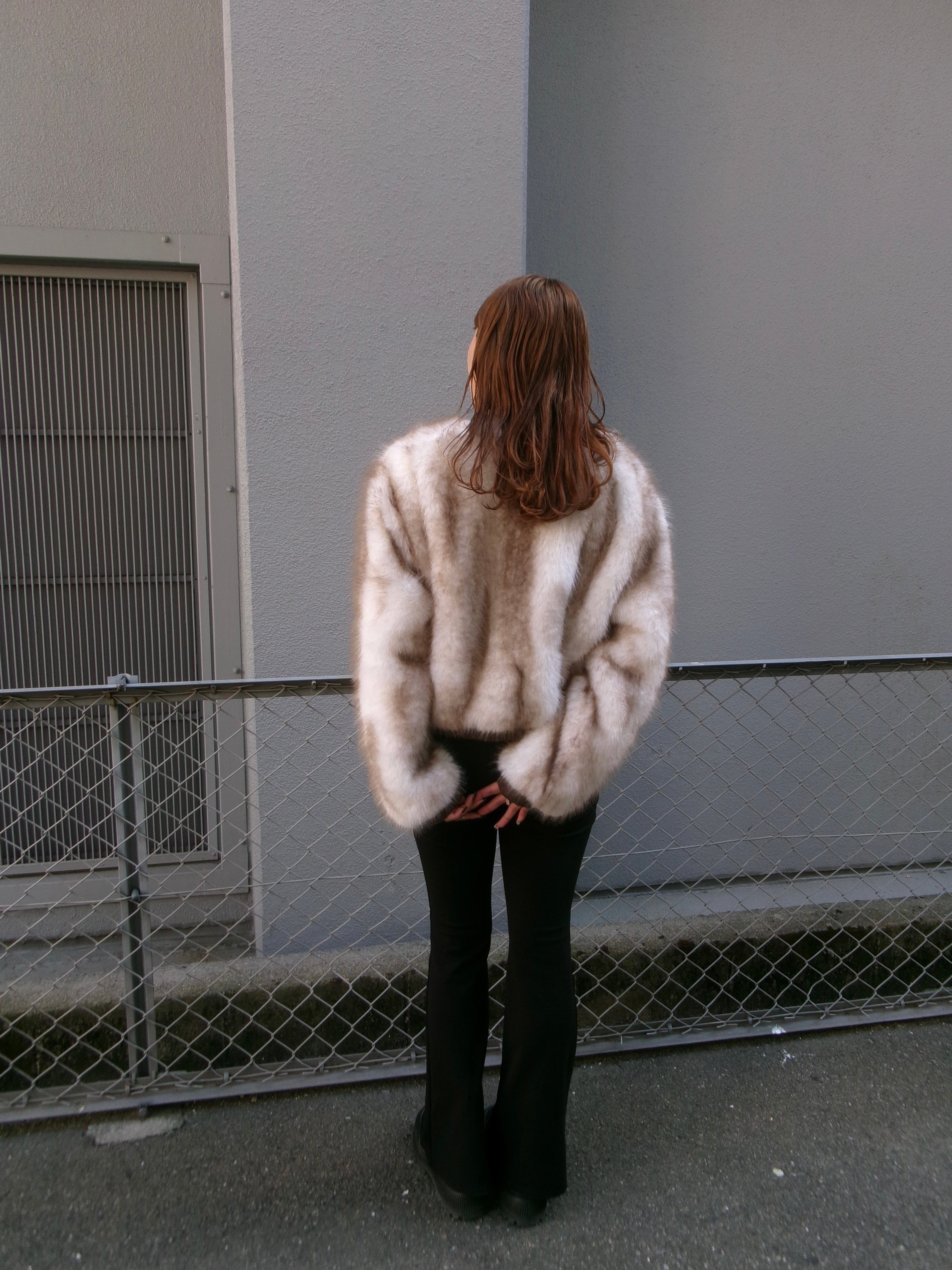 fur blouson | iseeroom.