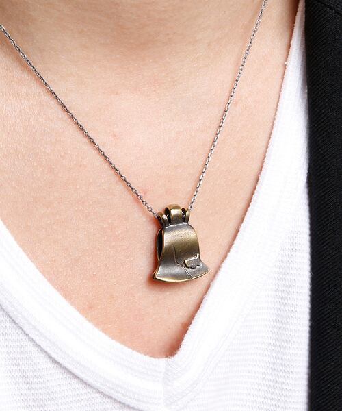 THEFT セフト Bell Necklace ベルモチーフシルバーネックレス
