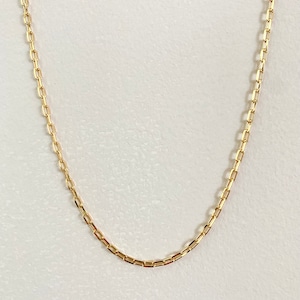 【GF1-155】14inch gold filled chain necklace