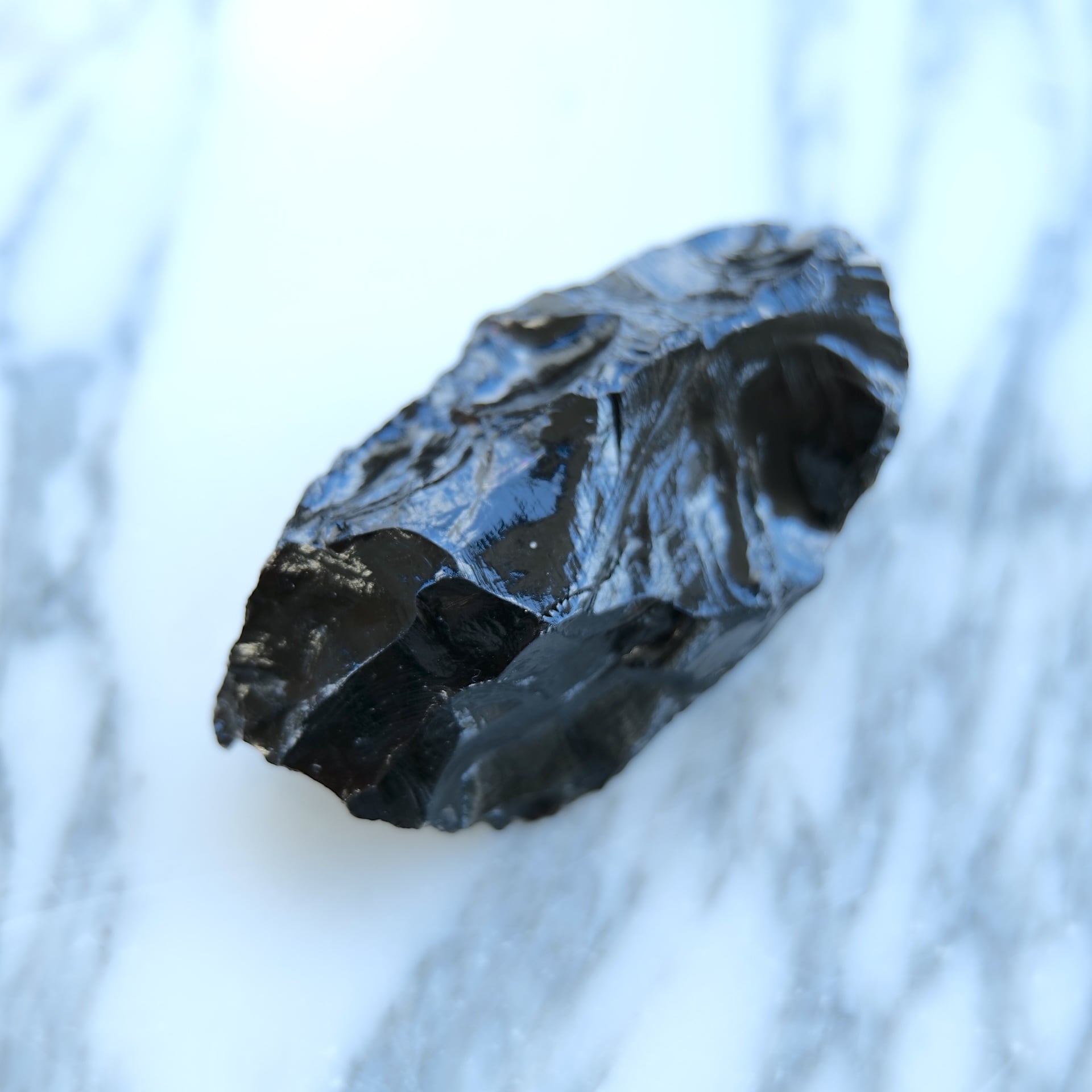 【 邪気祓い・高い浄化力は別格、最強の魔除け石 】希少スーパーモリオン 原石  M4_2