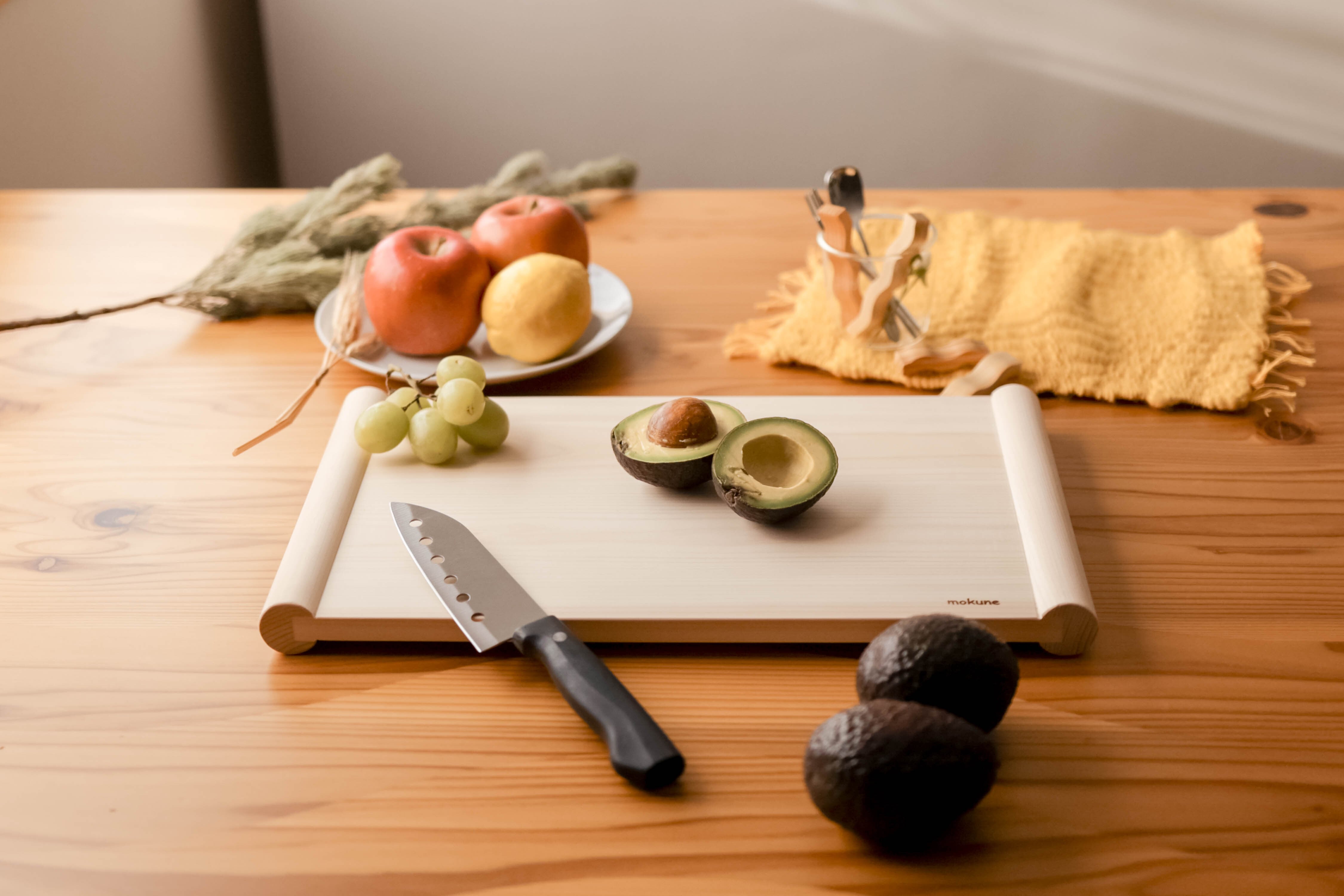 mokune 東濃桧・浮かせまな板（小） | mokunet shop