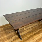 ASPLUND SQUARE ROOTS HEX DINING TABLE アスプルンド スクエアルーツ ヘックス ダイニングテーブル 220 ダイニングテーブル 天然木  ダークブラウン【未使用品】【未開封】【送料無料】