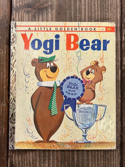 Vintage a little golden book''Yogi Bear''Hanna-Barbera /ヨギベア ゴールデンブック 絵本 60s ビンテージ