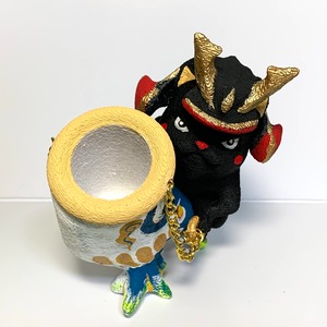 鯉のぼりライダーPOT(兜ヘルメット付き)精神統一青