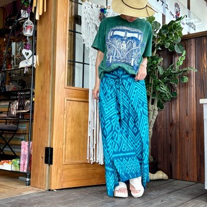 アジアンラップパンツ