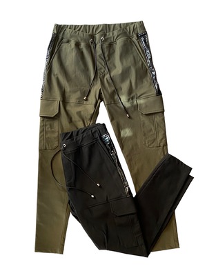 RESOUND CLOTHING / Darrell HEAT cargo PT KHAKI&BLACK / イージーカーゴパンツ