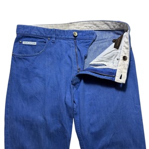 LOUIS VUITTON blue denim pants