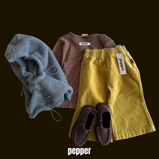 取寄:ベルベットパンツ pepper ※送料無料