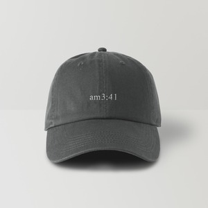 「am3:41」 Cotton Cap -Charcoal-