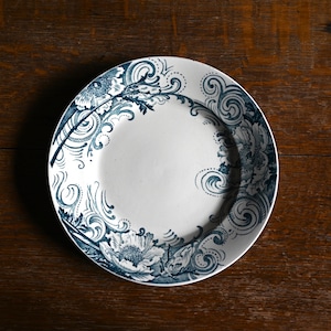 SALINS LES BAINS Plate / サラン レ バン プレート〈 フランス食器・皿・フランスアンティーク・アンティークプレート・ブロカント・ヴィンテージ 〉114165