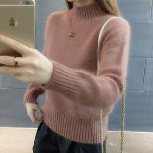 【送料無料】レディース ミンクフリース ハーフハイネック ルーズ 暖かさ 厚手 ニット フリースセーター 大人可愛い ママコーデ ママファッション 韓国 オルチャンファッション 人気 トレンド 新作 20代 30代 40代 おしゃれ ラフ 無地 シンプル デート 通学 学生 きれいめ ルーズ 秋 冬 春 夏 人気 女子力 おしゃれ セレブカジュアル ファッション 通勤 女子会 オフィス シック 着回し 流行 インスタ映え かっこいい こなれ感 CO304