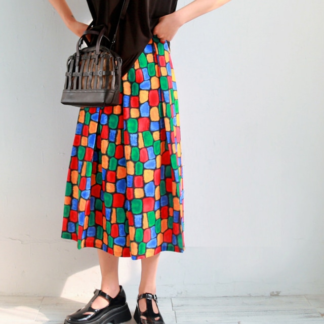 rétro pop candy skirt