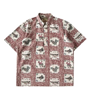 USED Aloha shirt / Reyn spooner  / size L