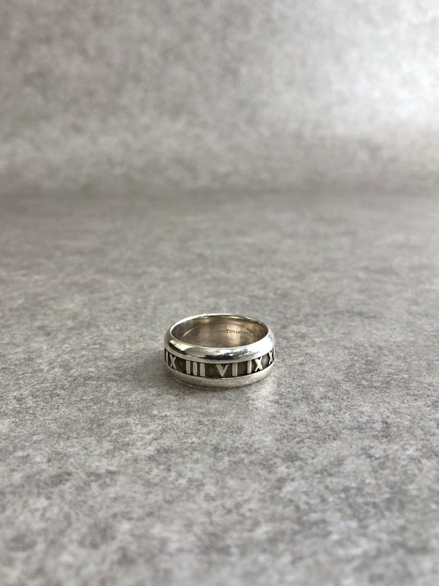 Tiffany & Co. ティファニー アトラス 25号 指輪 シルバー 925 リング vintage ヴィンテージ オールド 52zcxe