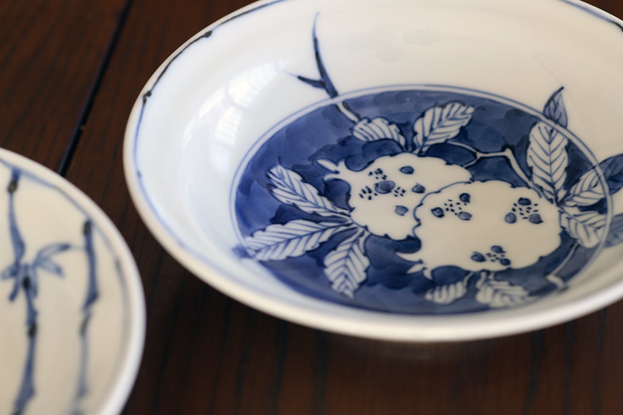 ザクロ図 5寸深皿 作：井手國博・与志郎窯（有田焼） | にっこう生活