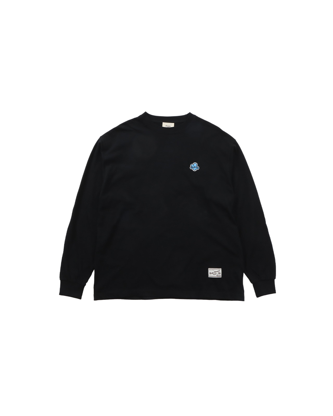 【#Re:room】FLOWER ICON WAPPEN LONG SLEEVE［REC885］