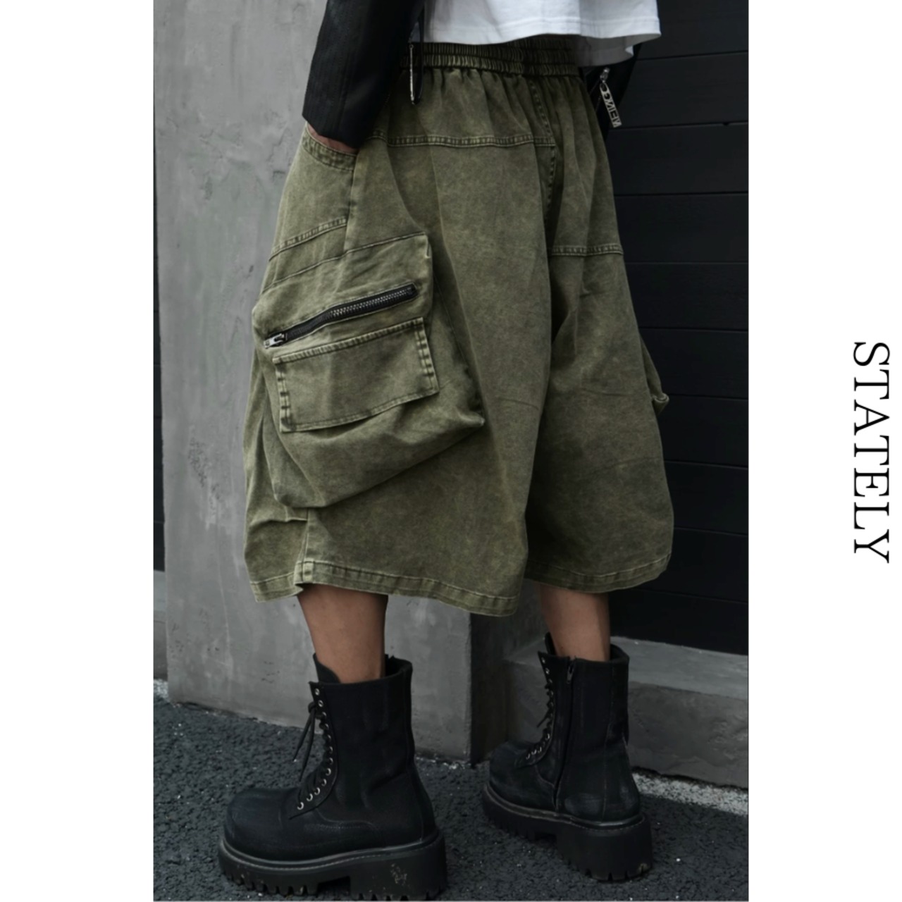 Vintage Cargo ハーフパンツ/2color_B215・画像7