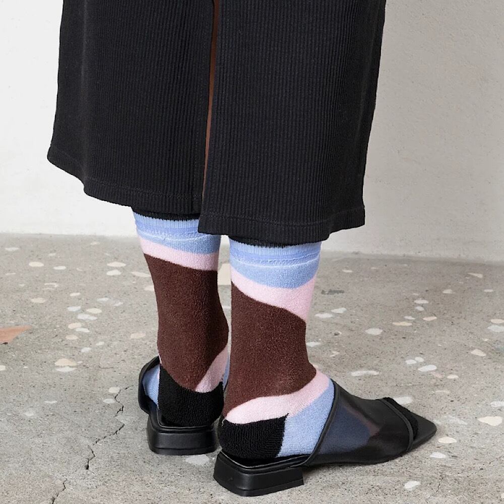 TRICOTÉ /【25-27cm】 pile socks TR63SO038