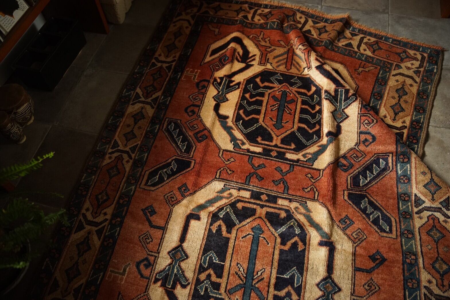 245 -Vintage Kurdish rug