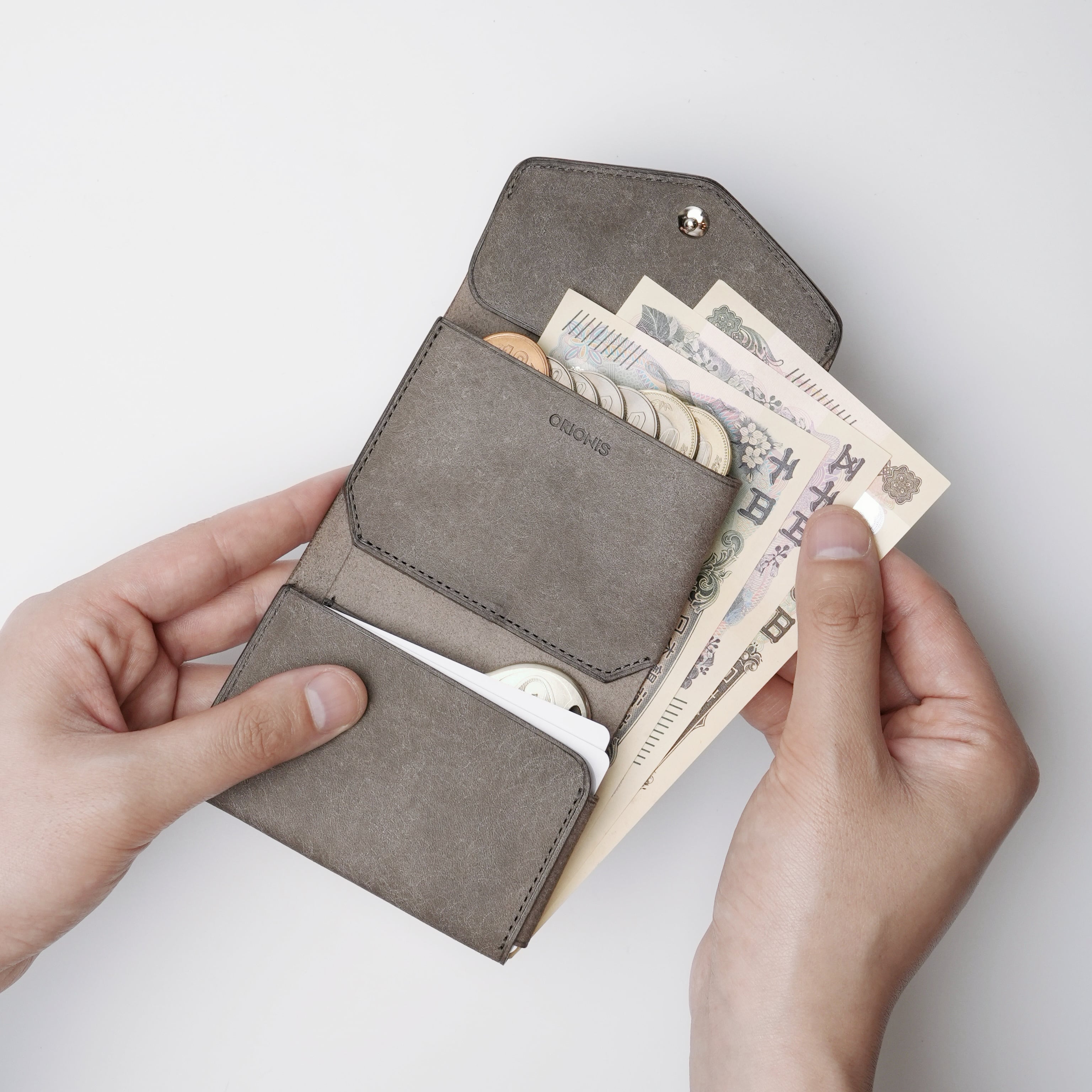 Compact Trifold Wallet MARGOT | ORIONIS