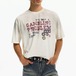 ギャンブリンググラフィックルーズフォルムTシャツ 2col   A00096