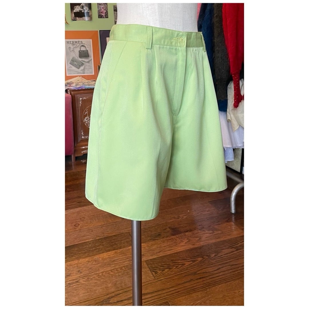 フランス買付 ヴィンテージ ハーフパンツ ショートパンツ タック