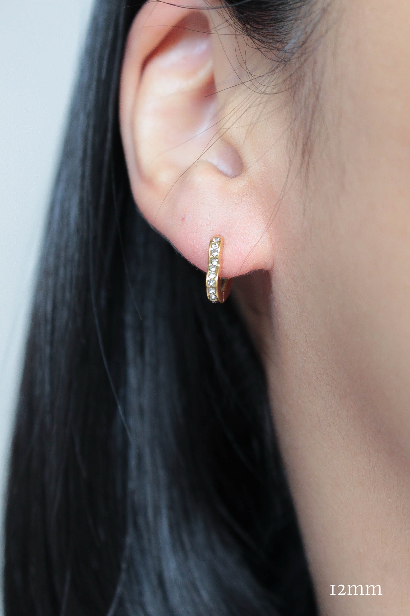 6/3(wed)再販 Heart Hoop Zirconia Pierce | ebine(エビネ)|金属