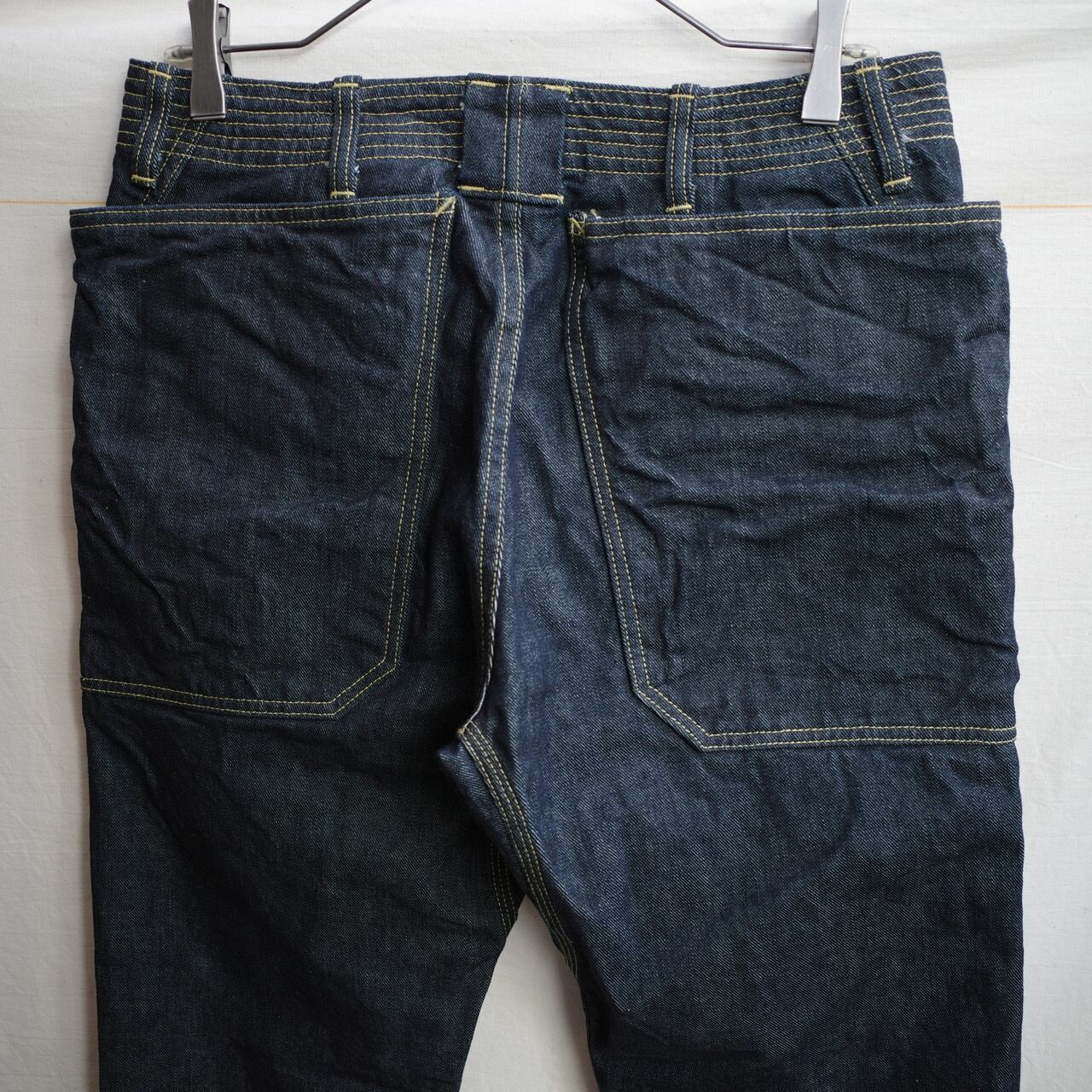 SASSAFRAS(ササフラス) / Fall Leaf Sprayer Pants -Indigo- | Signs